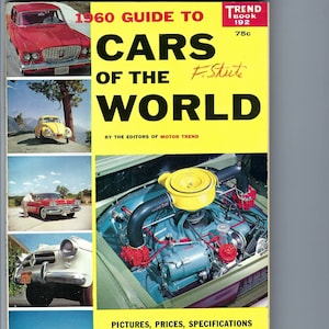 1960 Trend #192 Auto&#39;s van de Wereld. 200+ 1960 auto&#39;s. Foto&#39;s & beschrijvingen. Zeldzaam! Chevrolet Ford Cadillac Pontiac Buick Dodge Plymouth meer