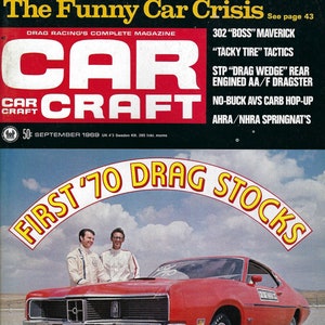 George Barris personal magazine collection-Car Craft, single issues, 1968-1969