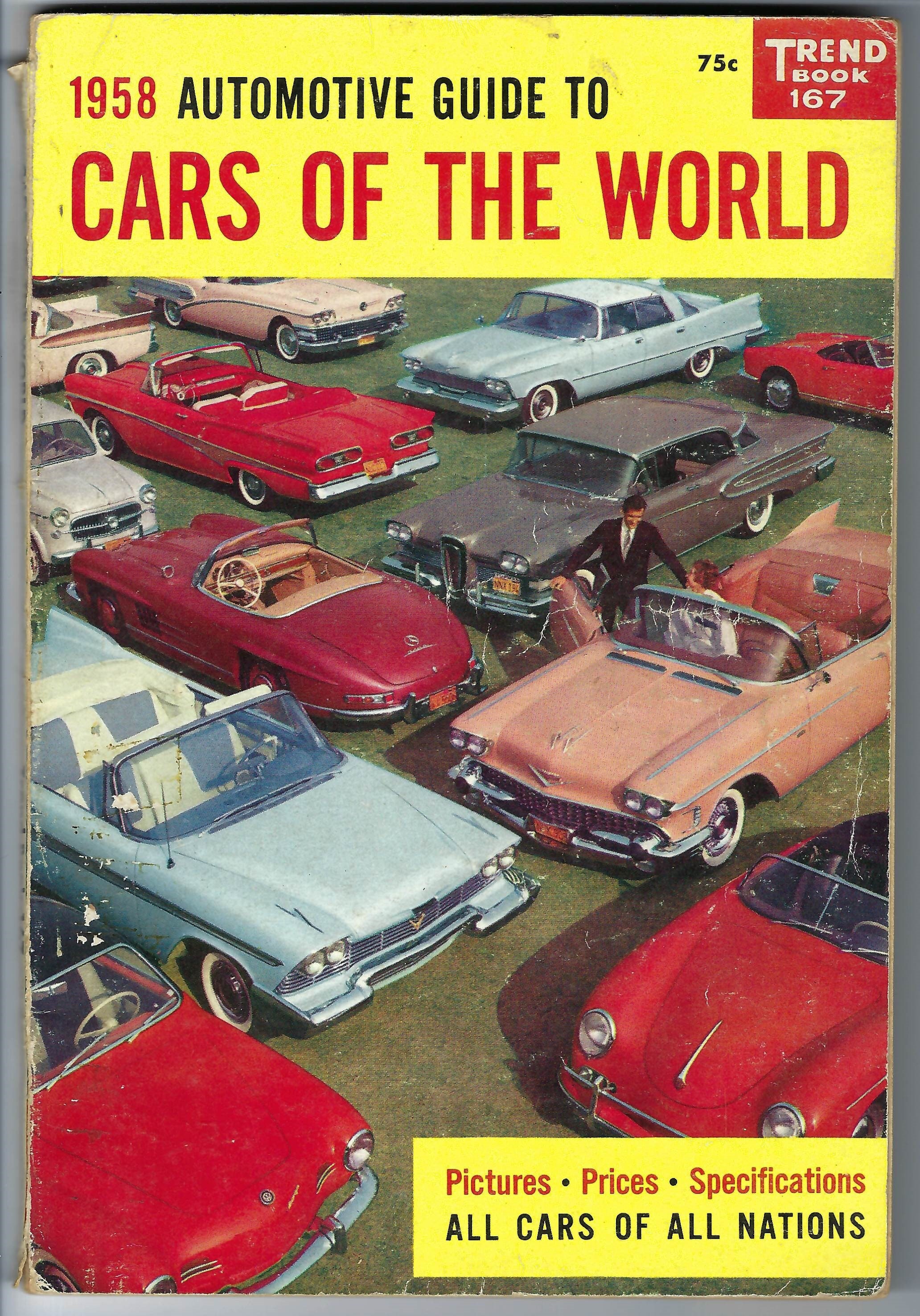 1958 Trend 167 Cars of the World. 100 1958 Cars. Photos & Descriptions