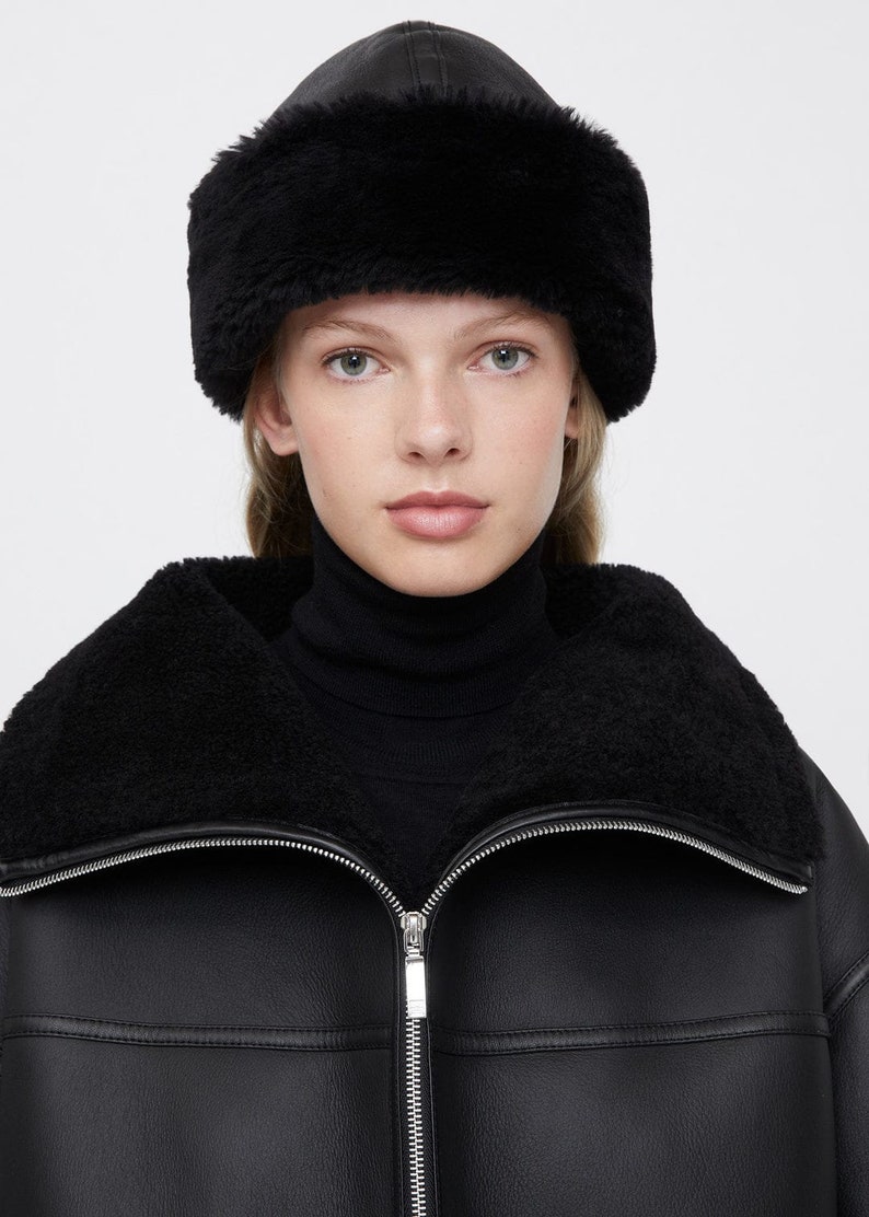 Women Shearling B3 Bomber Jacket Women Fur Coat Flight Coat Etsy