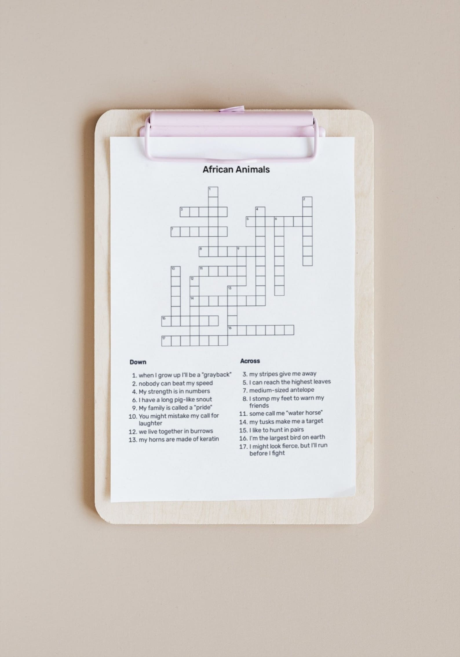 custom-crossword-puzzle-worksheet-classroom-game-for-students-etsy