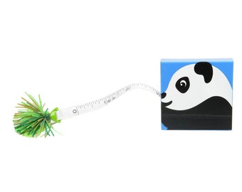 Panda Tape Measure (5 feet) for Crochet, Cloth Measuring, Sewing, Fabric Measurements, Body Measuring