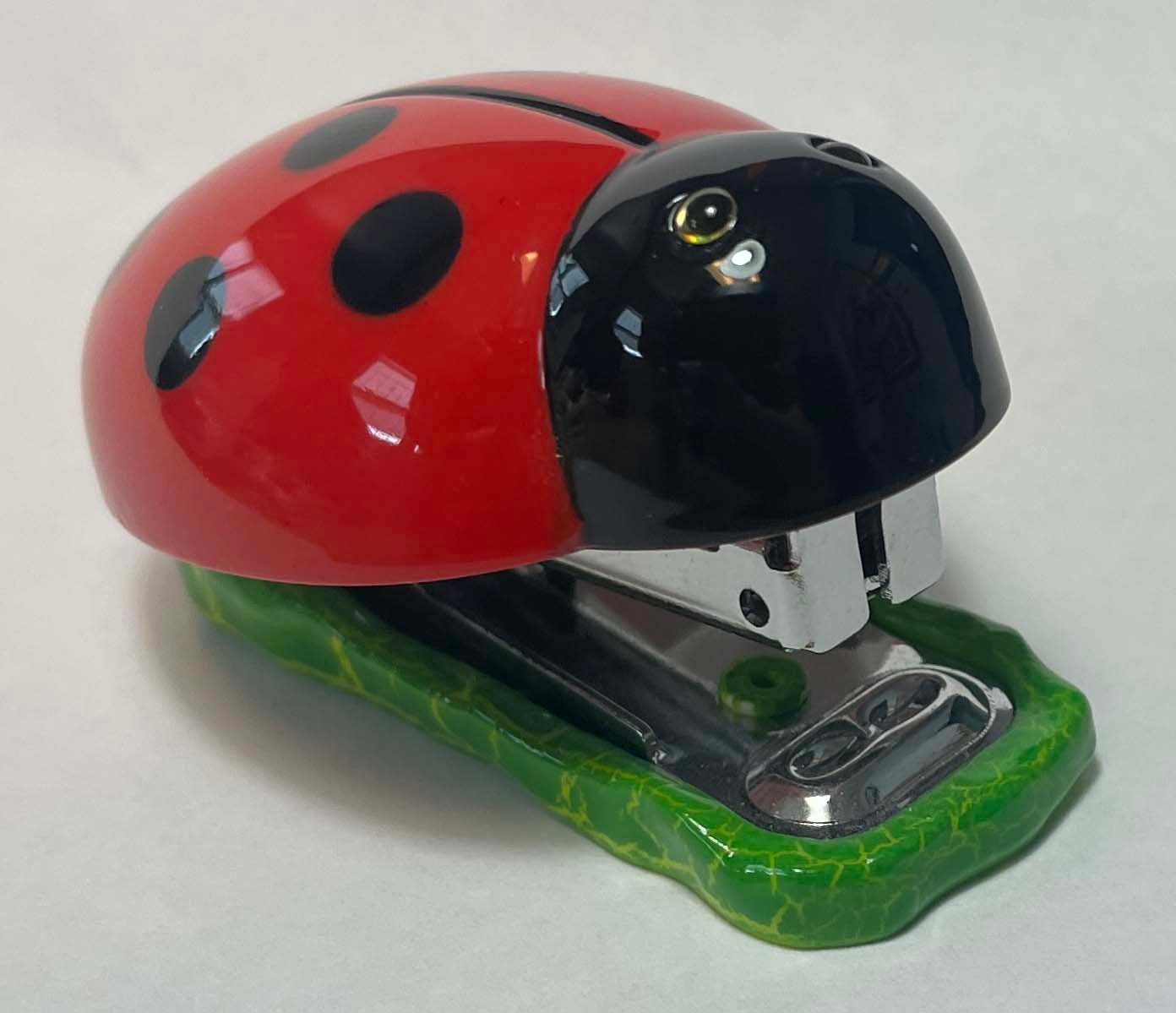 Small Ladybug Stapler Glossy Detailed Decorative - Etsy
