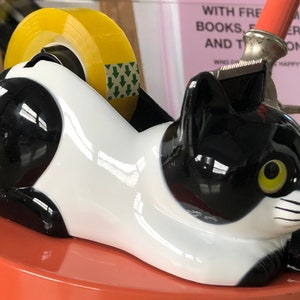 Cat Tape Dispenser Glossy Detailed