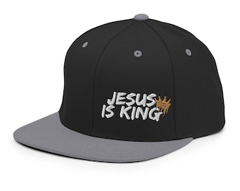 Gorra cristiana con el logo de Jesús Rey, gorra cristiana con el logo de Jesús ...