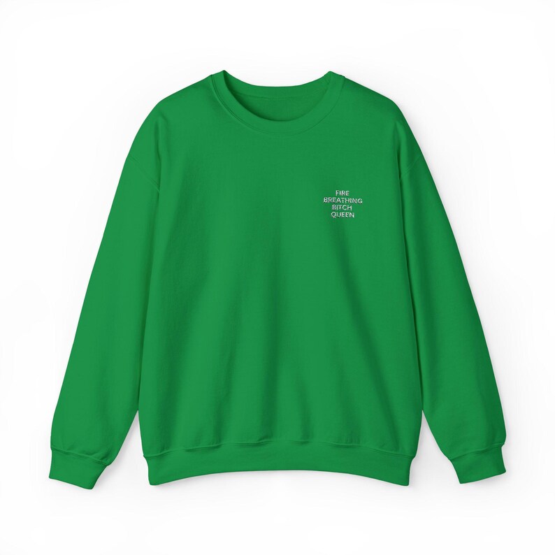 Fire Breathing Bitch Queen Unisex Crewneck Sweatshirt, Throne of Glass, Aelin image 10