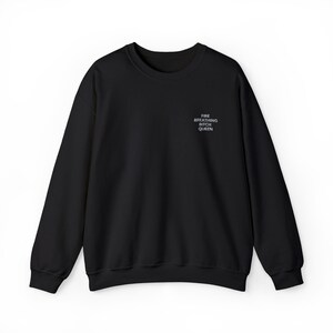 Fire Breathing Bitch Queen Unisex Crewneck Sweatshirt, Throne of Glass, Aelin image 3