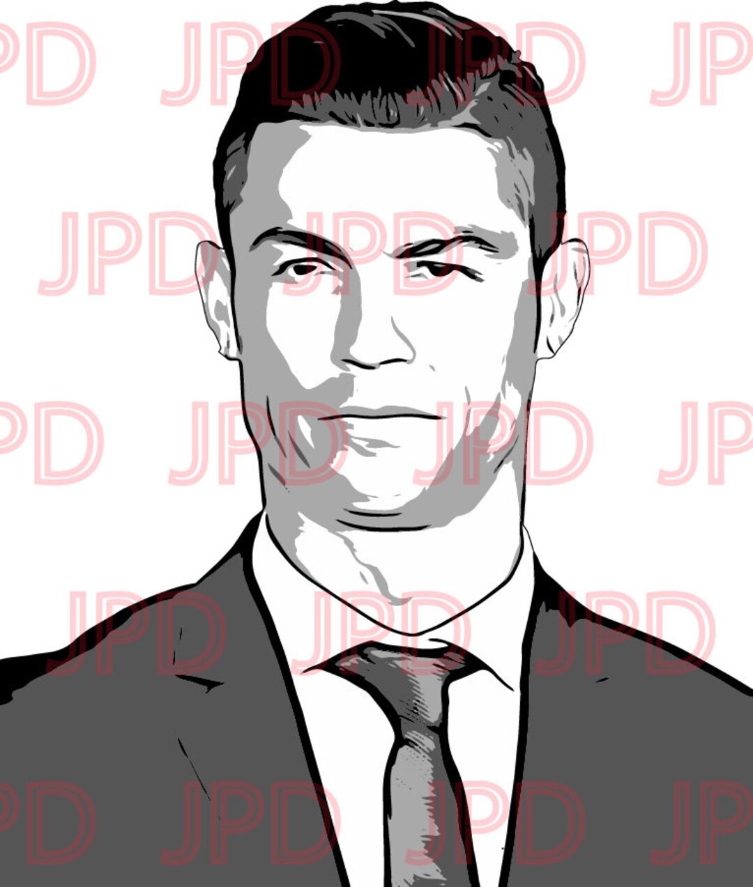 Ronaldo Vector Cristiano Ronaldo Vector Image Files .svg, .pdf, .ai, & .eps Formats ...