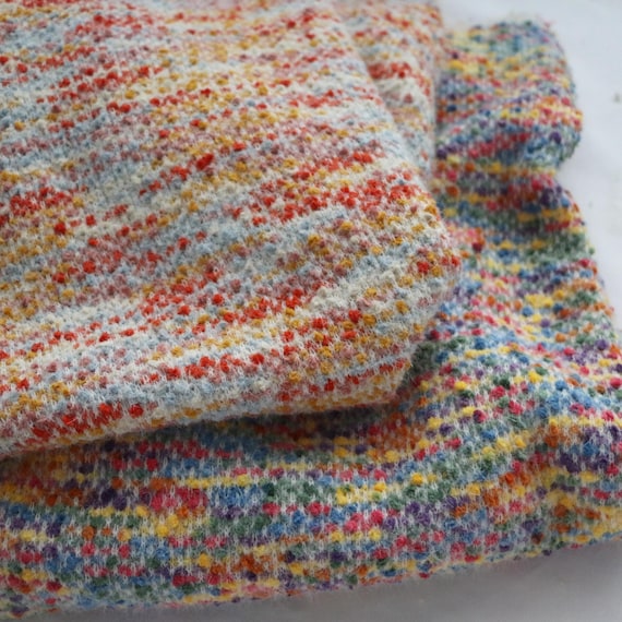 Colorful Plush Fabric,Cozy Fabric,Plush Fabric,Blanket Fabric,Sewing Fabric,Jacket Fabric,Winter Fabric,Cushion Fabric,Fabric By 1/2 Yards