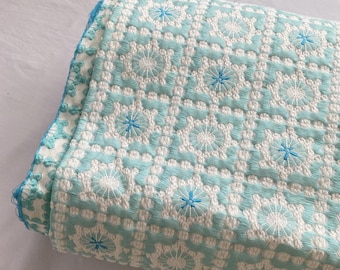 Floral Jacquard Textured Fabric,Floral Fabric,Upholstery Fabric,Textured Fabric,Jacquard Fabric,Table Fabric,Sofa Fabric,Fabric By 1/2 Yard
