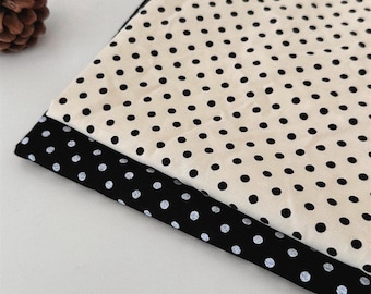 Polka Dot Printed Twill Fabric,Quilting Fabric,Dress Fabric,Polka Dot Fabric,Sewing Fabric,Soft Fabric,Curtain Fabric,Fabric By 1/2 Yard