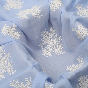 Floral Cotton Fabric,Embroidered Fabric,Flower Fabric,Cotton Fabric,Quilting Fabric,Dress Fabric,Fabric By Yard,Floral Fabric,Soft Fabric