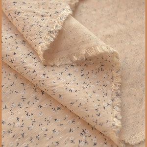 Floral Printed Cotton Fabric,Designer Fabric,Floral Fabric,Embroidered Fabric,Daisy Fabric,Dress Fabric,Fabric By Yard,Cotton Fabric image 5