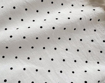 Polka Dot Cotton Fabric,Quilting Fabric,Polka Dot Fabric,Dress Fabric,Cotton Fabric,Soft Fabric,Baby Fabric,DIY Fabric,Fabric By 1/2 Yard