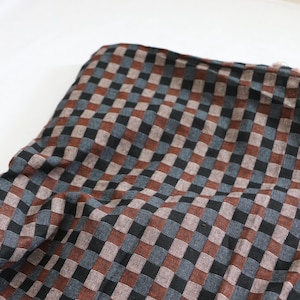 Vintage Plaid Cotton Fabric,Plaid Fabric,Cotton Fabric,Quilting Fabric,Dress Fabric,Decorative Fabric,Cushion Fabric,Fabric By 1/2 Yard image 2