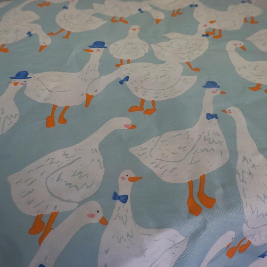 Geese Printed Cotton Fabric,sewing Fabric,dress Fabric,cotton Fabric ...