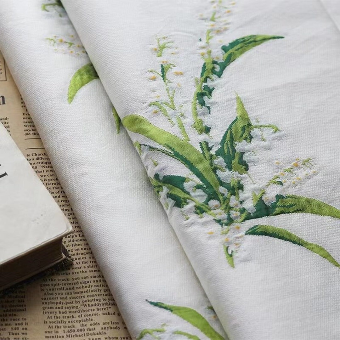 Green - Prewashed Cotton Jacquard Fabric 20 main image 0