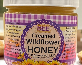 Creamed Wildflower Honey - Limited Edition - 12oz