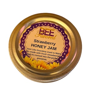 Strawberry Honey Jam - 8oz Limited Batch