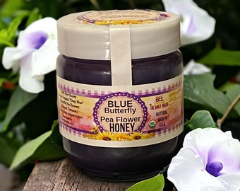 Blue Butterfly Pea Flower Creamy Honey - Superfood