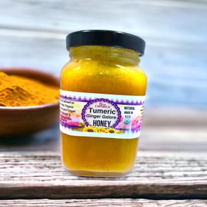 Turmeric Ginger Galore Honey - Creamy