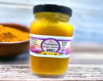 Turmeric Ginger Galore Honey - Creamy