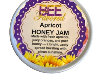 Apricot Honey Jam - 8oz