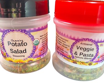 COMBO Artisanal Tuscany Spices Blend and Slamming Potato Salad / Eggs