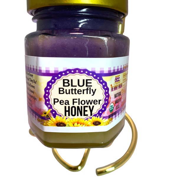 Blue Butterfly Pea Flower Creamy Honey - Superfood