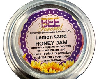 Lemon Curd Honey Jam - Limited Edition - 8oz