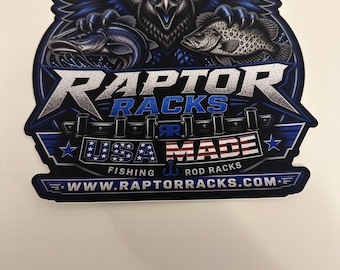 Sticker pour porte-bagages Raptors
