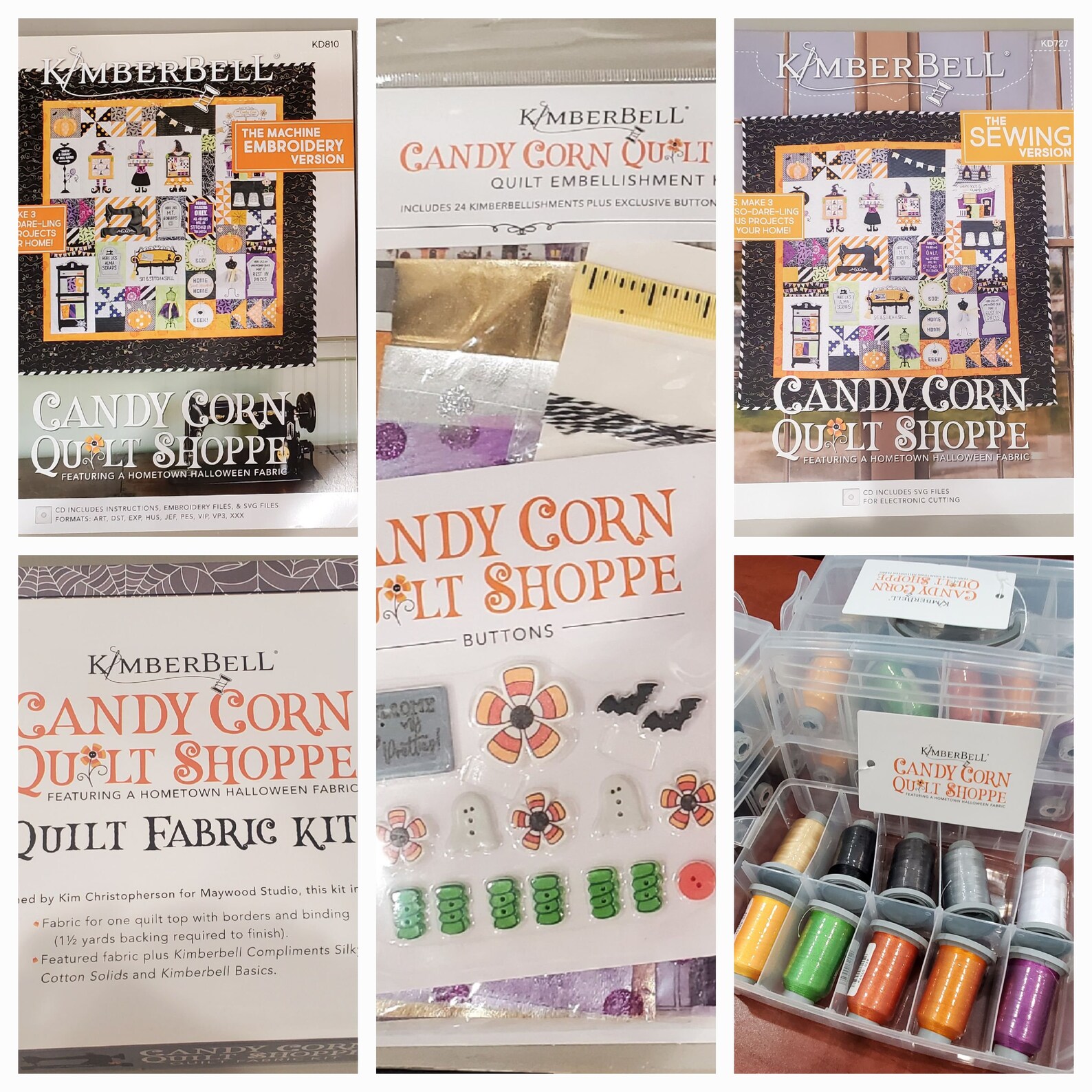 Kimberbell Candy Corn Quilt Shoppe Etsy