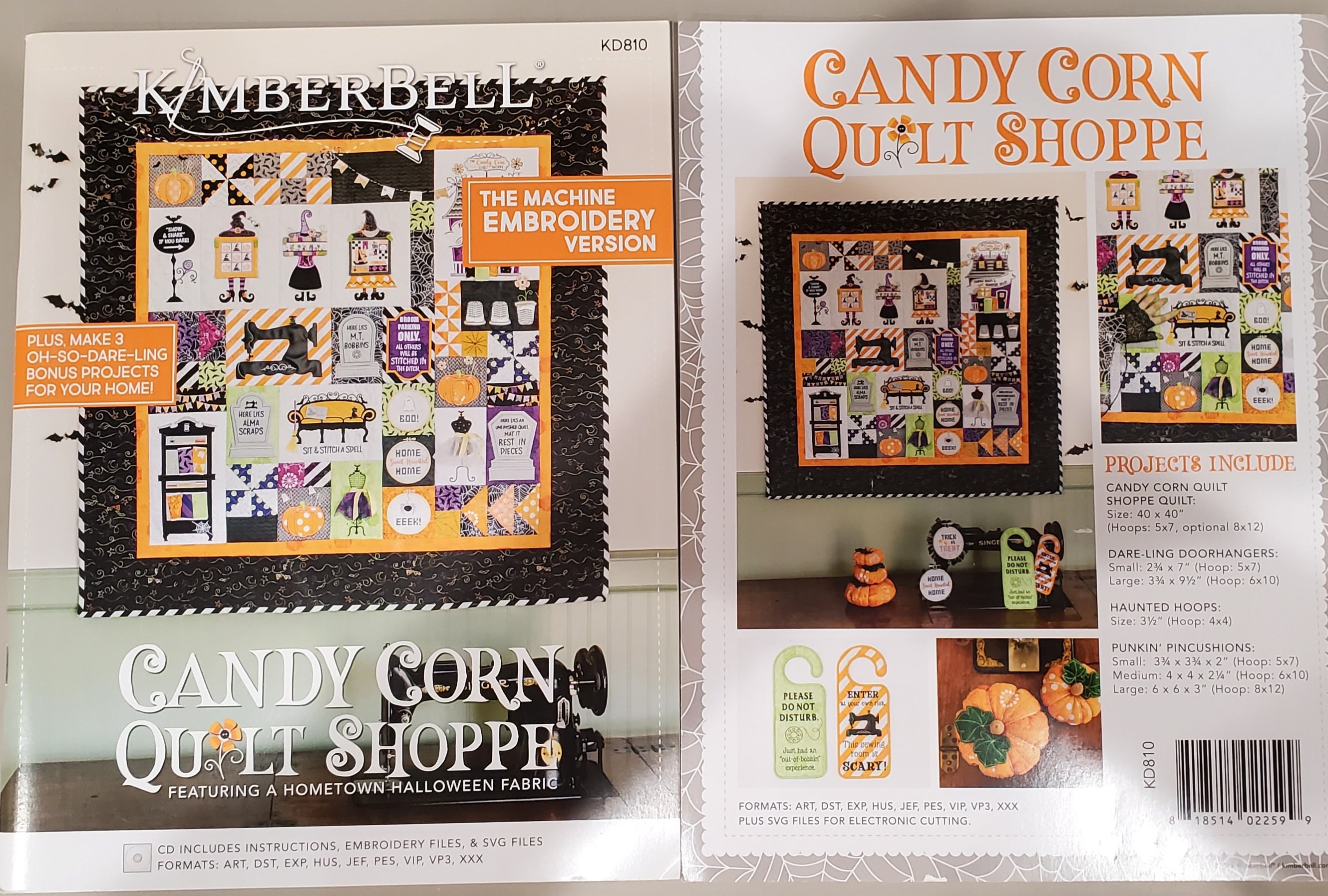 Kimberbell Candy Corn Quilt Shoppe Etsy