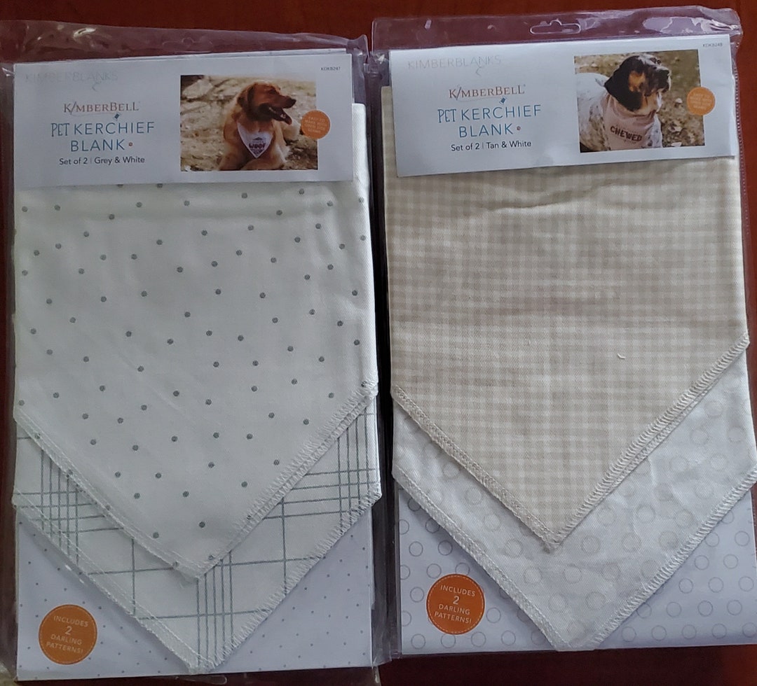 Kimberbell Pet Kerchief Blank Etsy