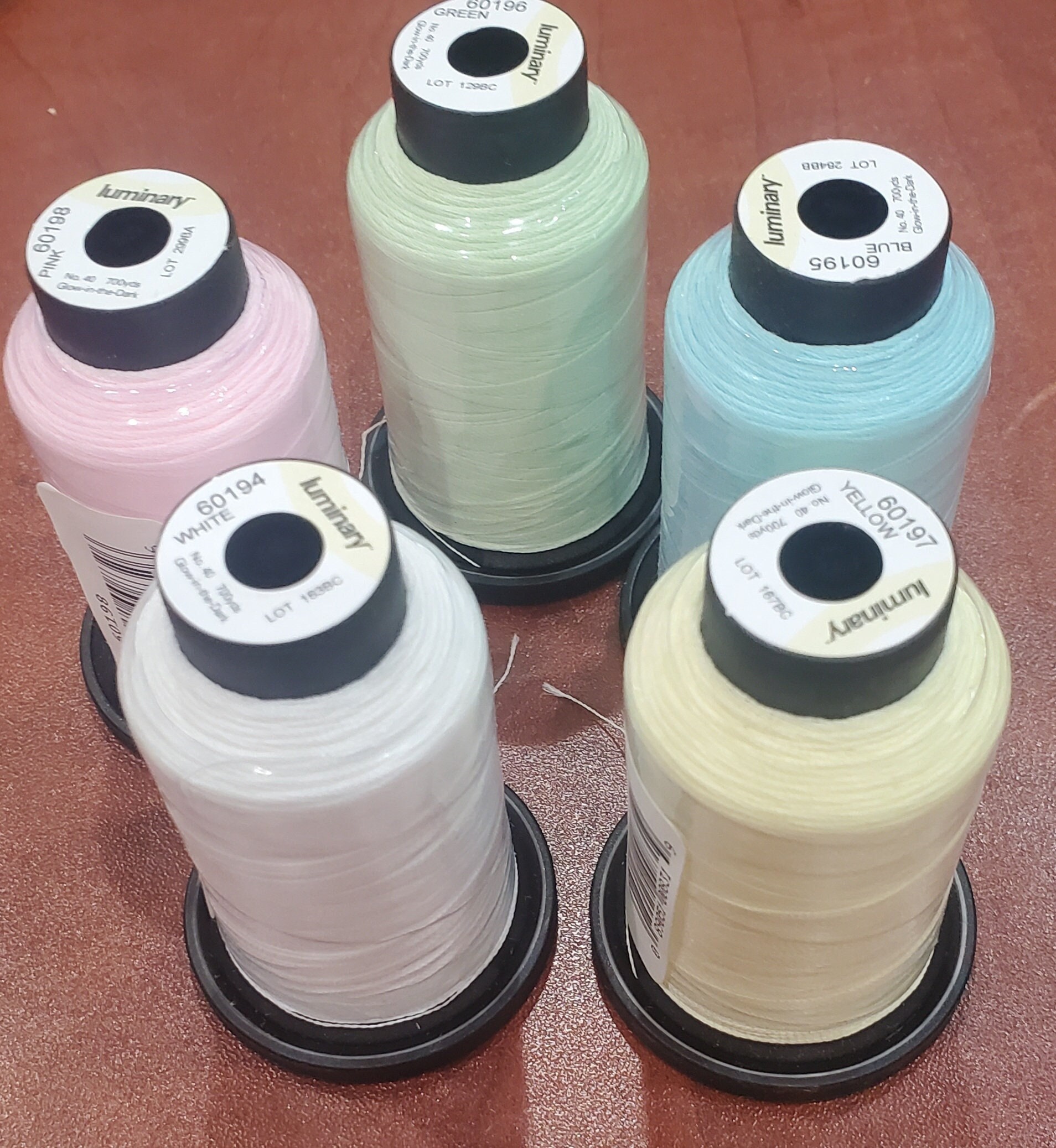 Wild Blue Yonder Polyester Machine Embroidery Thread Set, Floriani  #FSP-3WBY