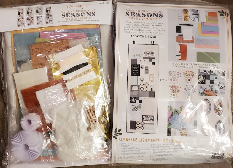 Kimberbell Quilting Through the Seasons Ladder Quilt - Etsy