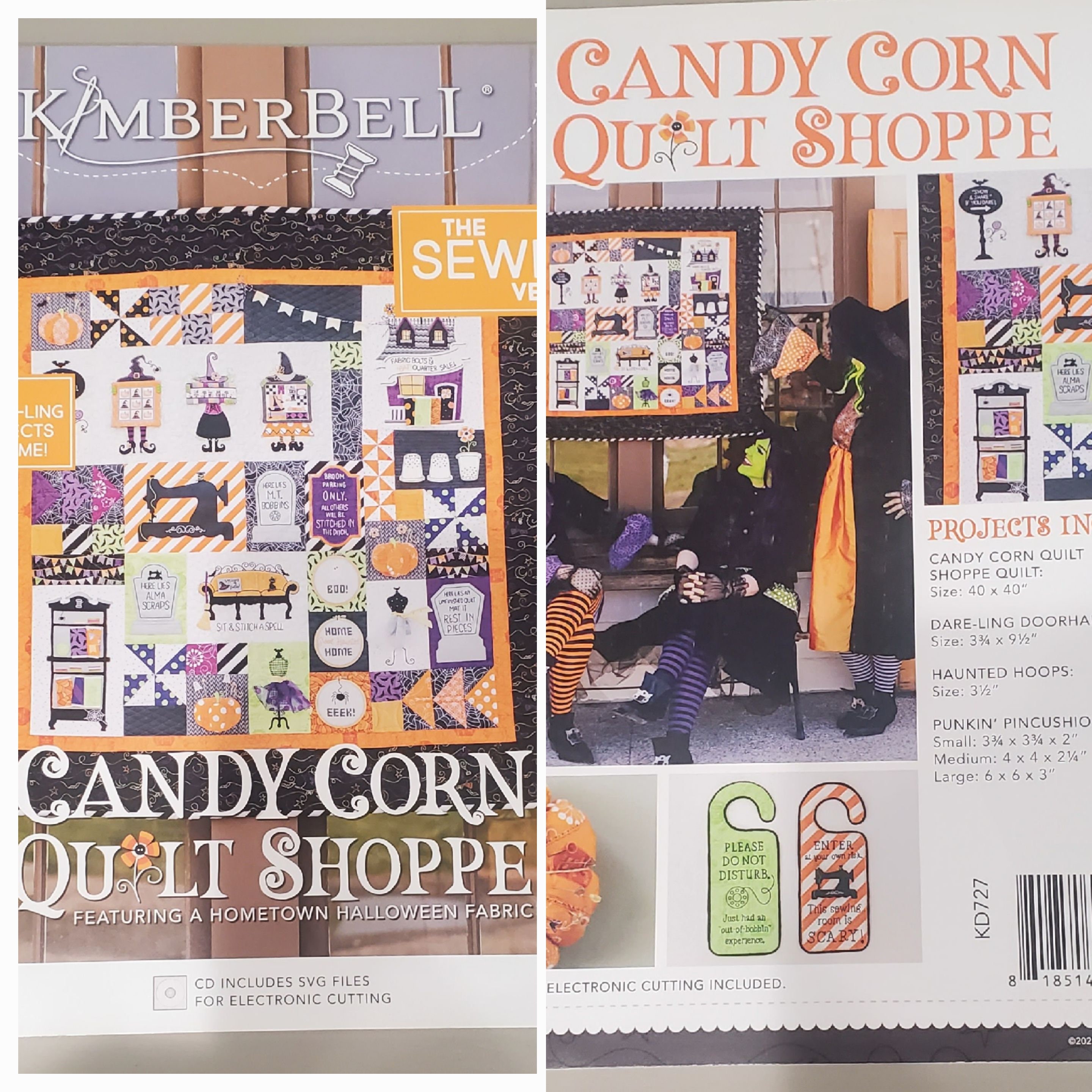 Kimberbell Candy Corn Quilt Shoppe Etsy