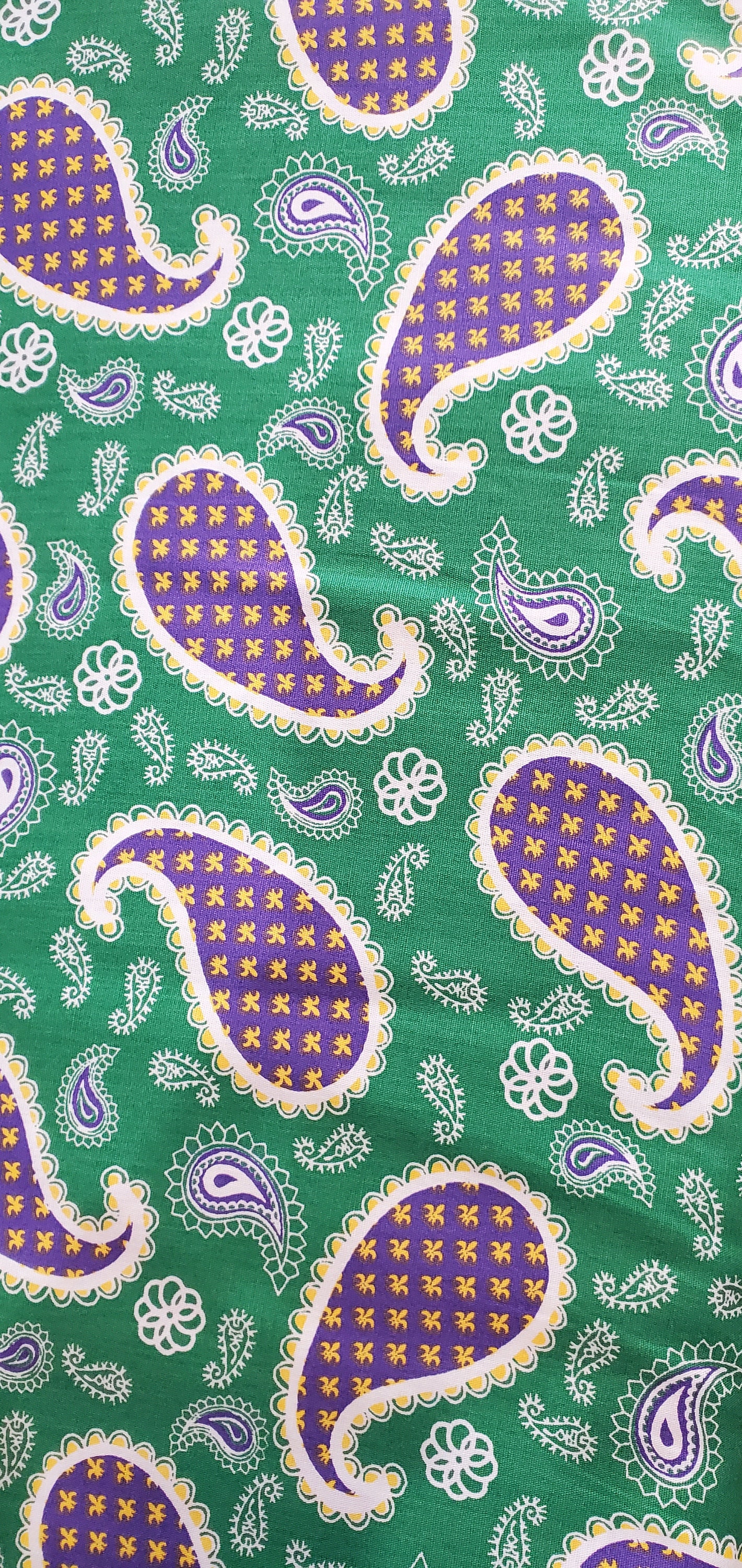 Louisiana - Crawfish Mardi Gras Cotton Fabric by Fabric Finders - Etsy