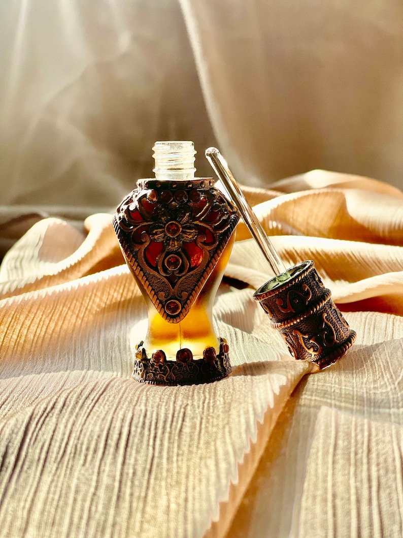 SAFFRON AMBER OUD Hair Perfume Halal Arabic Alcoholfree Etsy