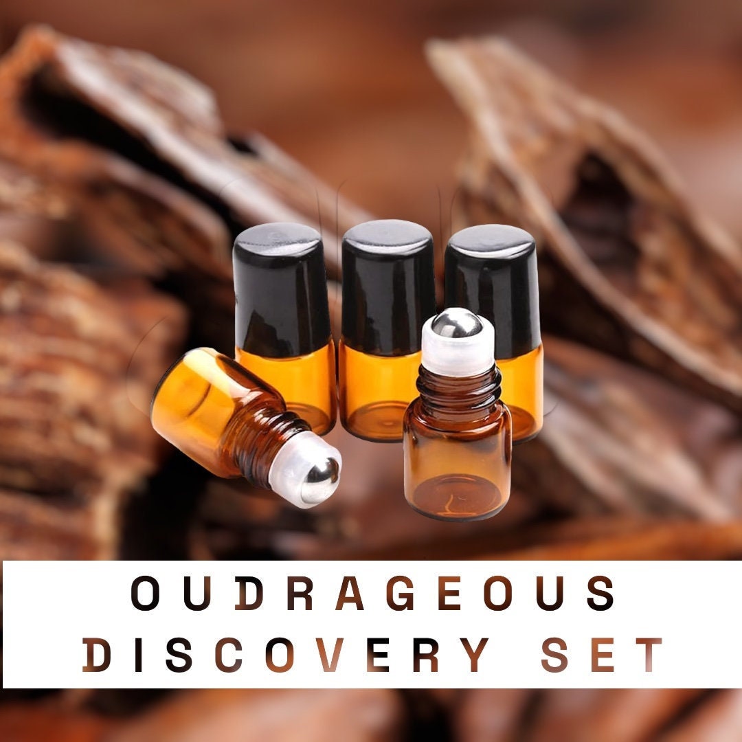Oud Discovery Set Perfume Oil Sample, Halal, Arabic, Hair Perfume