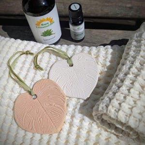 Handmade Ceramic Fragrance Diffuser with Velvet Ribbon