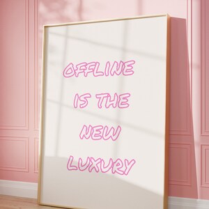 Print Trendy Wall Art, Guest Check Poster, Warm pink digital art, Bar Cart Art, Preppy Prints Art, trendy wall art digital download