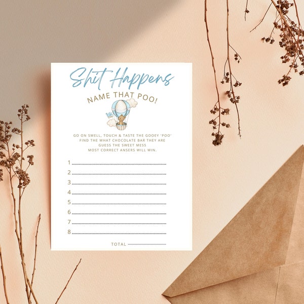 Name That Poo - Etsy