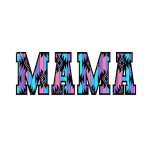 Western mama png. Aztec png. Sublimation design. Digital download only