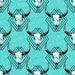 Turquoise Western Seamless Pattern Bundle. 5 Patterns Included. Digital ...