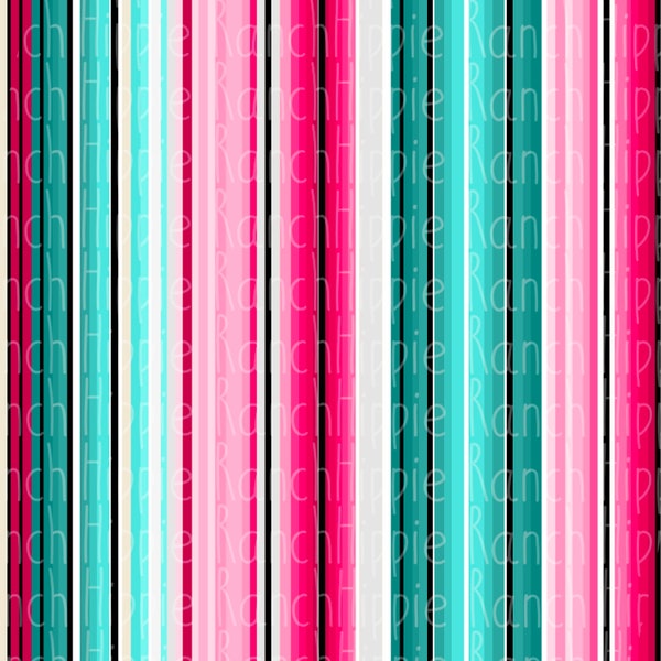 Turquoise and pink seamless pattern. Digital download only. Png file