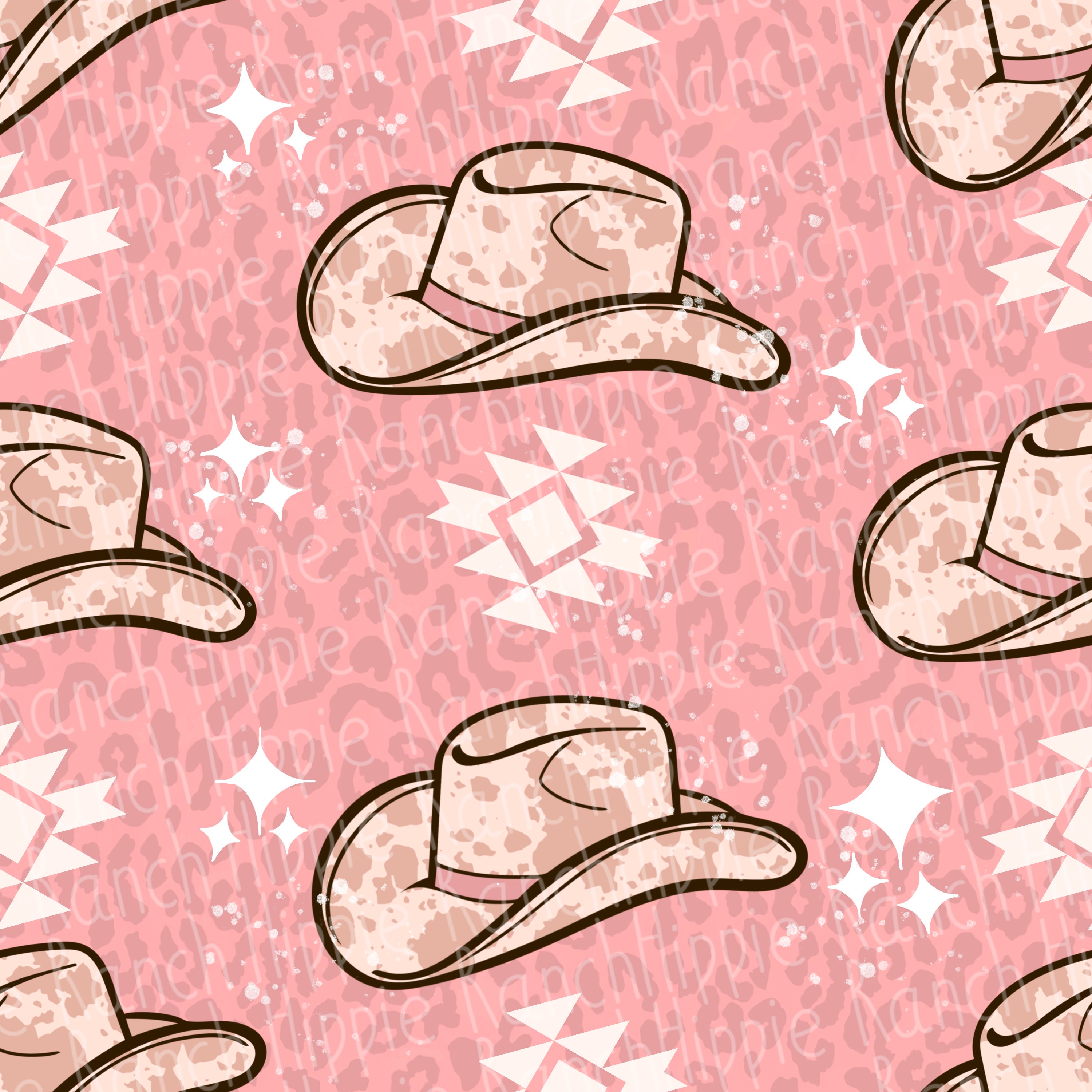 Western Seamless Pattern. Digital Download Only. Png File Etsy