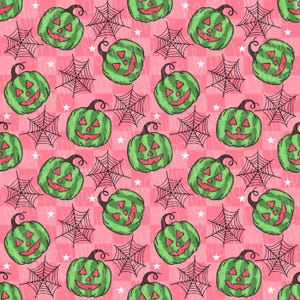 Summerween seamless pattern. Summer png. Halloween png. Digital download only.