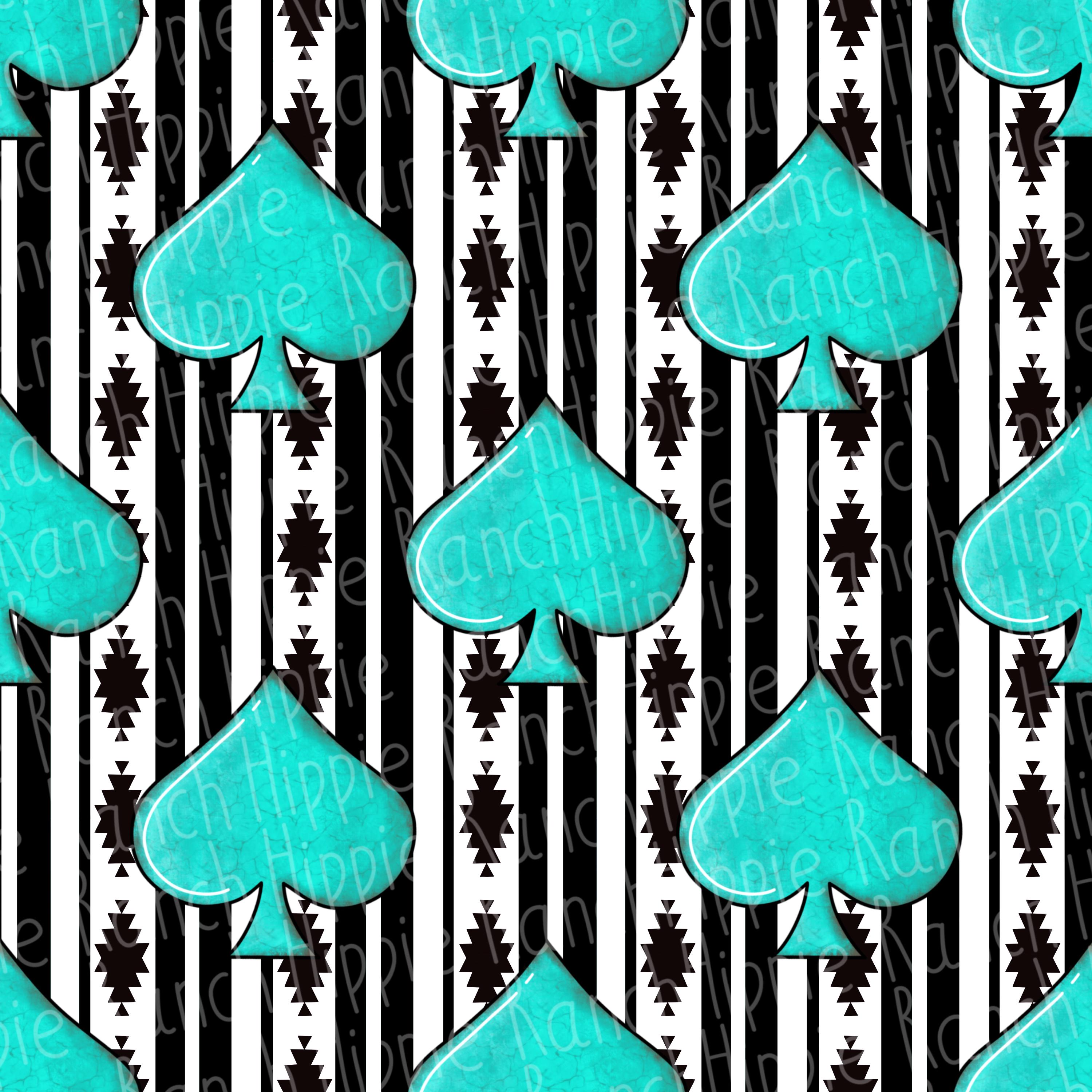 Western seamless pattern. Digital download only. Png file