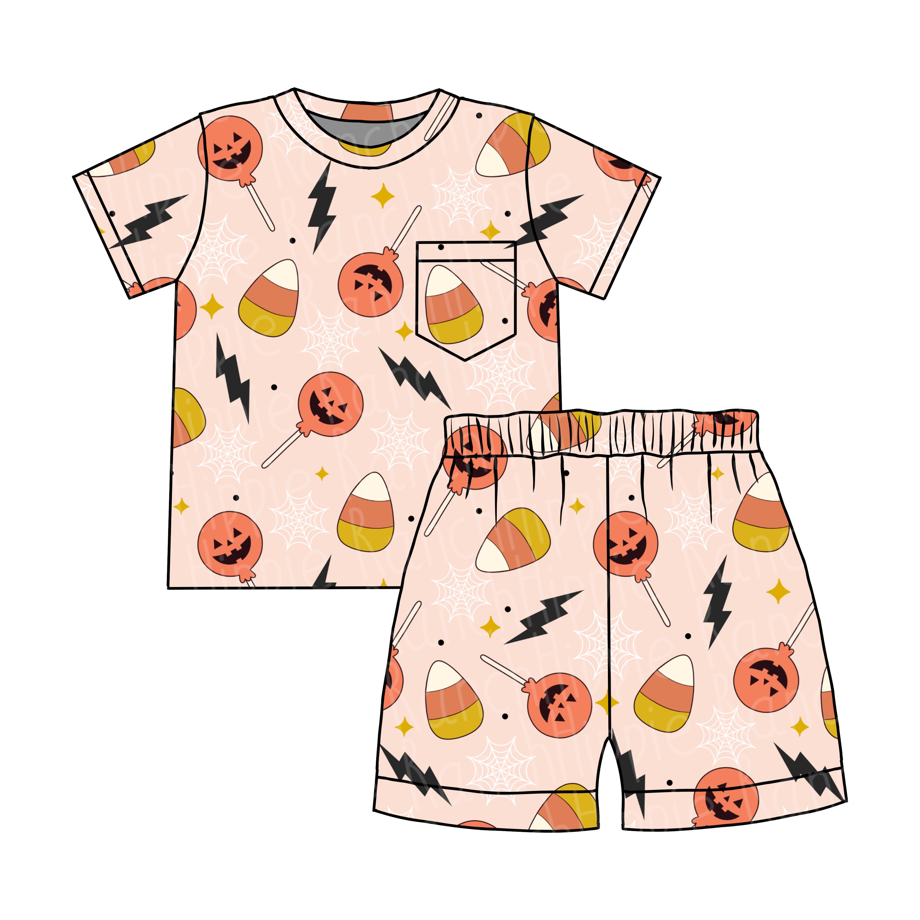 Halloween Seamless Pattern. Digital Download Only. PNG File - Etsy